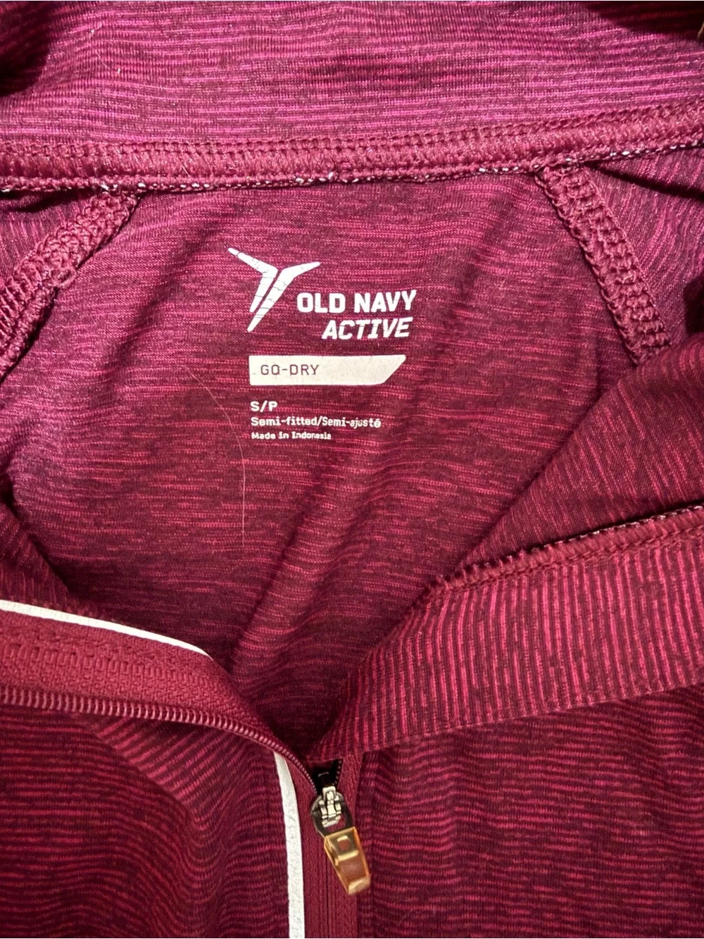 LOT (3) 1/2 Zip Pullover Athletic Long Sleeve Tops